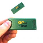 Метка Go-RFID в руке